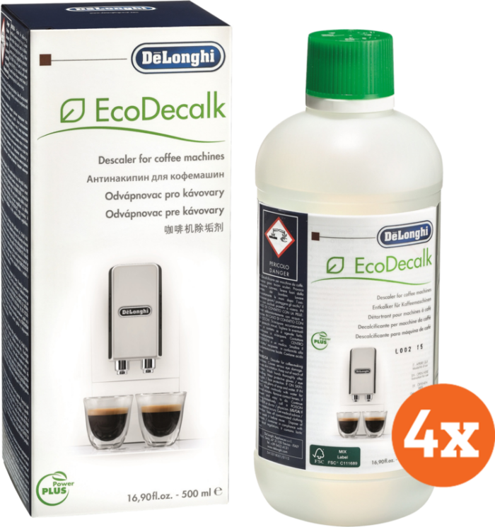 De'Longhi EcoDecalk Ontkalker 4 x 500 ml