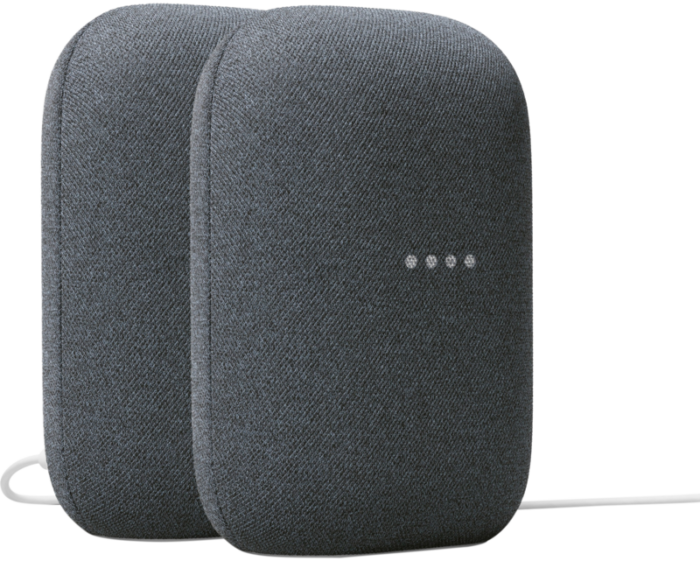 Google Nest Audio Charcoal Duo Pack