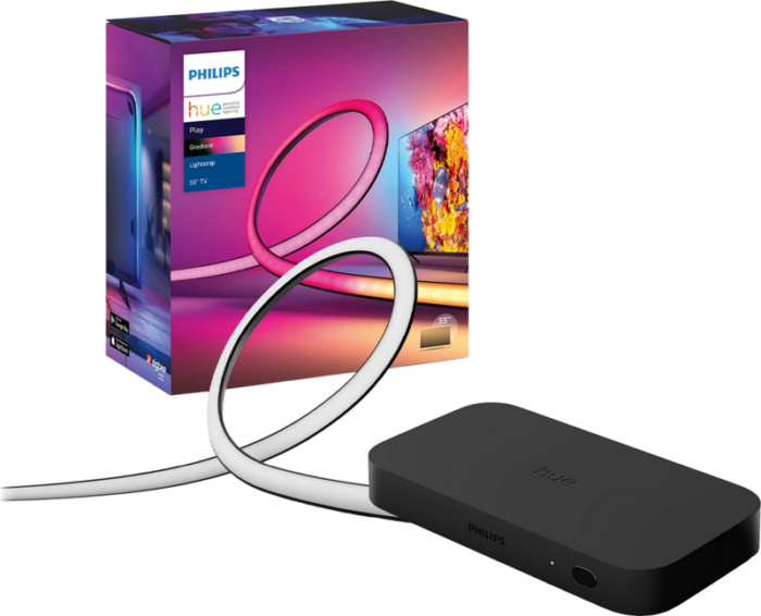 Philips Hue Play HDMI Sync Box + Gradient Lightstrip 75+ inch