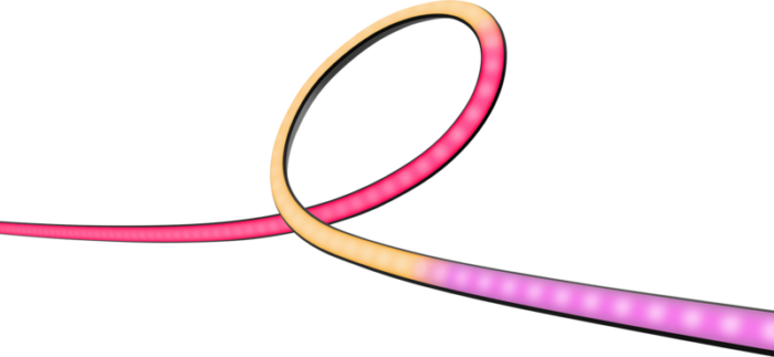 Philips Hue Gradient Lightstrip White and Color - voor 24-27 inch PC's 3-pack