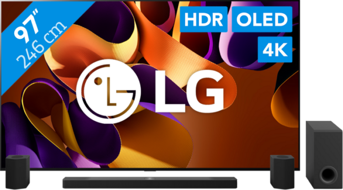 LG OLED97G45LW (2024) + Soundbar