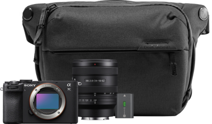 Sony A7C II Zwart Travel Kit