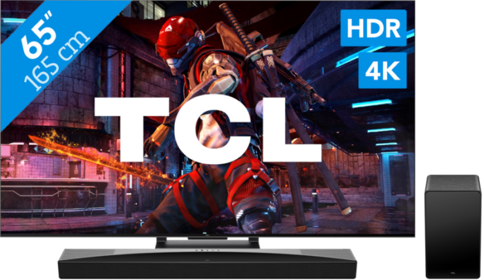 TCL QLED 65C743 (2023) + soundbar